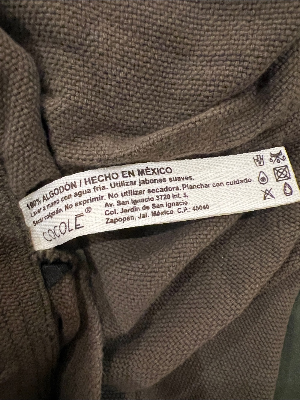 Cocole Unisex Olive Drawstring Sweatpants - Picture 6 of 7